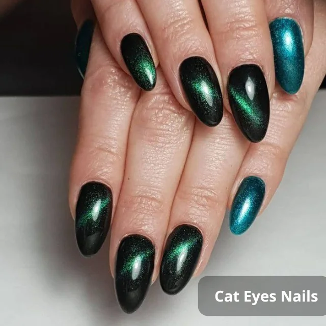 Cat Eyes Nails
