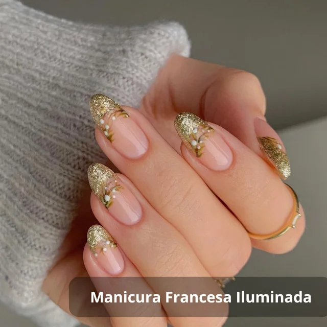Manicura Francesa Iluminada