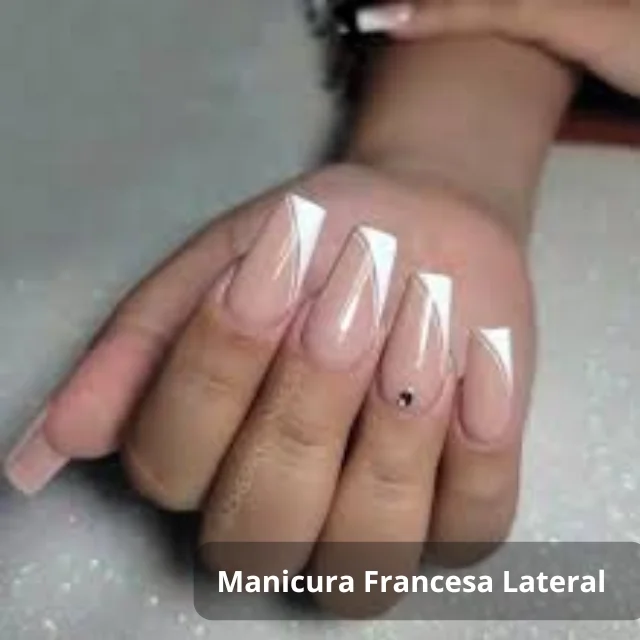 Manicura Francesa Lateral